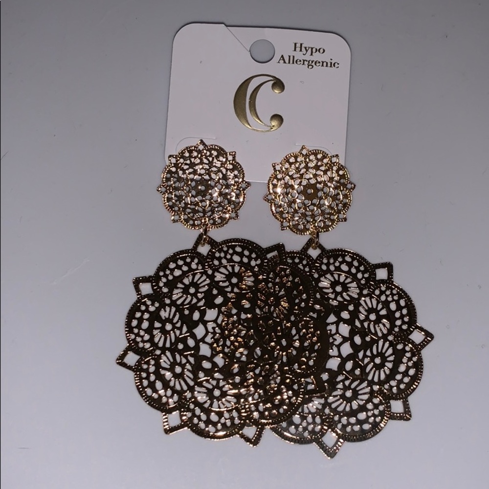 Gold Dangles